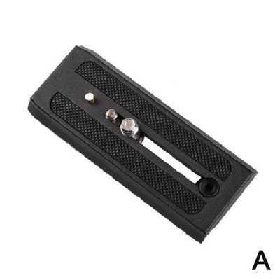 501PL Schiebe-QR-Platte 1/4 '3/8' für Beno Manfrotto HDV Stativkopf D2R4 S4W5