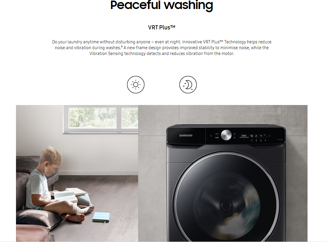 Brand New Samsung 16kg BubbleWash Smart Front Load Washing Machine RPP