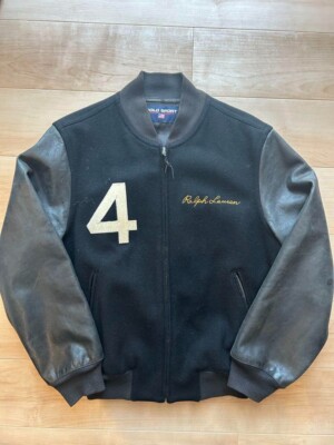 POLO SPORT DIVISION JACKET BLACK　90s 90s Polo Sport Ralph Lauren Down Jacket, L, Black, 63x72x78cm