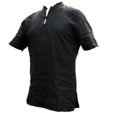 PANASIAM Fischerhemd 100% Hanf Shirt, FAIR Modern Alternativ Herrenhemd NEU