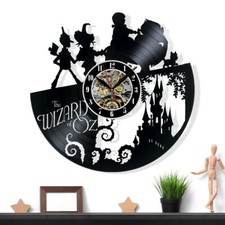 The Wizard of Oz Vinyl Wall Clock Home Decor Gift for Birthday Holiday Christmas