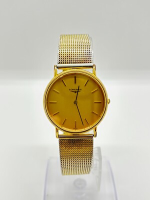 Near Mint] Longines L4.637.2 Grand Classic Gold Quartz Men's Watch