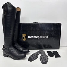 TredStep Donatello II DRESS Boots Size 6.5 - 7 US Calf Slim 12½” Height REG 17¾”