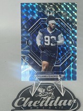 Viliami Fehoko Jr. Rookie 2023 Mosaic Blue Reactive RC Prizm #375 Dallas Cowboys