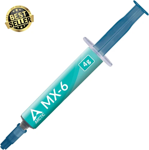 MX-6 Thermal Paste, High Performance for CPU, GPU, Consoles, 4G, Non-Conductive