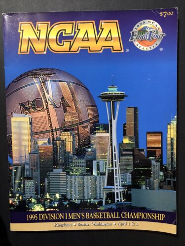 1995 NCAA Final Four College Basketball Championship Program UCLA Bruins - Picture 1 of 2