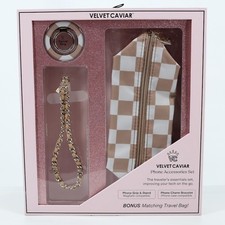 VELVET CAVIAR Phone Accessories Set - Nude Vibe Check