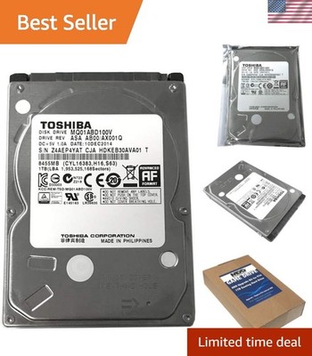 Reliable 1TB PS3/PS4 Hard Drive - 5400RPM, Fast Data Transfer, Portable Use