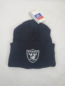 90s RAIDERS ビーニー \"グレー×ブラック\" Vintage Raiders Beanie | eBay