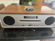 Ruark Audio R4i Integrated Music System Brown/Silver Dock RCA Stereo Type G