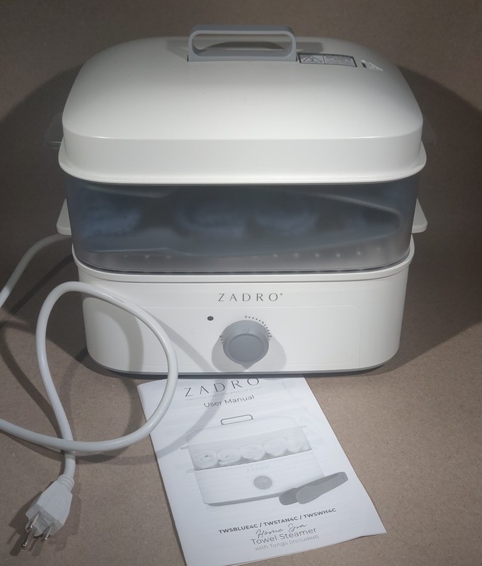 Zadro Towel Steamer LED Notification Timer