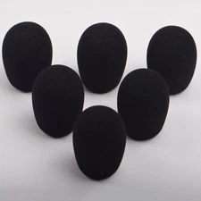 Black Microphone Sleeves Foam Cover For Rode Video Micro Windscreen Replacement
