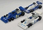3 Hot Wheels Tyrrell P34 Good Year Six Wheeler Indy Race Car Vintage Original