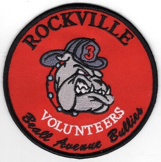 Rockville MD Maryland Montgomery County Fire Department Company Patch Beall Ave.