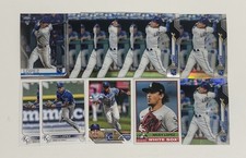 LOT OF 11 Nicky Lopez Cards Royals Topps Chrome Rookie Refractor Heritage