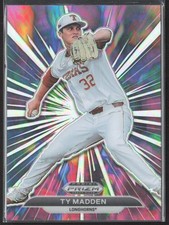 Ty Madden 2021 Prizm Draft Picks Electric College Stars Longhorns