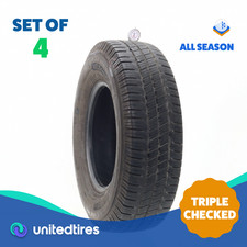 Set Of 4 Used Lt 24575r16 Michelin Agilis Crossclimate 120116r - 7-832