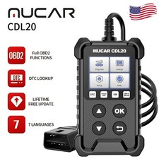 MUCAR CDL20 OBD2 Scanner Car Diagnostic Fault Code Reader Tool Check Engine USA