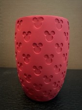 MICKEY MINNIE MOUSE - RED Bathroom 6  Tumbler Or Toothbrush Holder - NEW