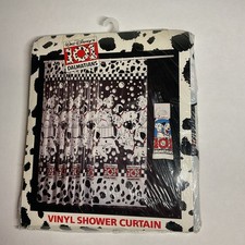 Vintage Disney 101 Dalmatians Vinyl Shower Cu...