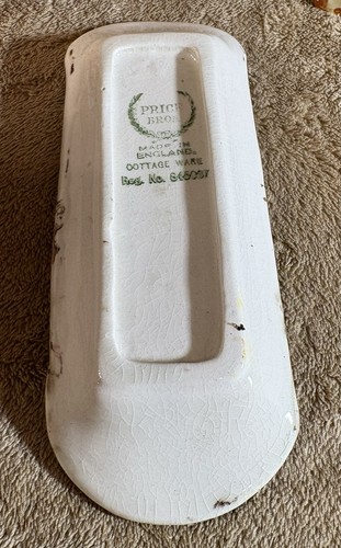 Vintage Price Bros Cottage Geschirr Gewürzset Salz Pfeffer Senf - Bild 8 von 9