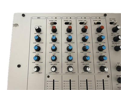 Technics SH-MX1200 4-Channel DJ Audio Mixer Analog EQ Crossfader