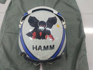 Used USN VA 185 NIGHTHAWKS HGU 45/P Size Large