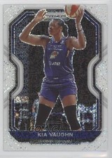 2021 Panini Prizm WNBA White Sparkle Prizm Kia Vaughn #88 5ub