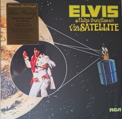 New: ELVIS PRESLEY - Aloha From Hawaii Via Satellite, 180g Yellow 4x Vinyl LP