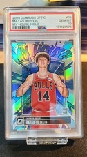 2024-25 Panini Optic Matas Buzelis RC My House Holo PSA 10