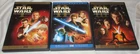LOT of Star Wars Prequel Trilogy DVD's Phantom Menace Attack Clones Revenge Sith