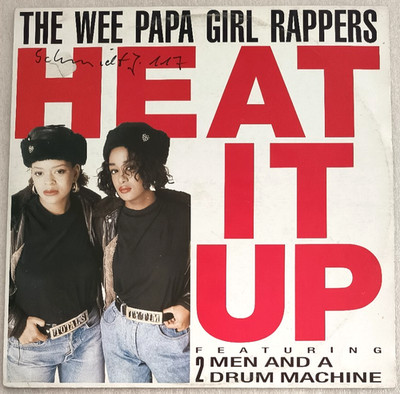 12''  WEE PAPA GIRL RAPPERS -   HEAT IT UP **    D 1988 * * * * * * *   VG / VG+