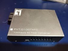 Level One 10/100 Mbps SC Fiber Converter