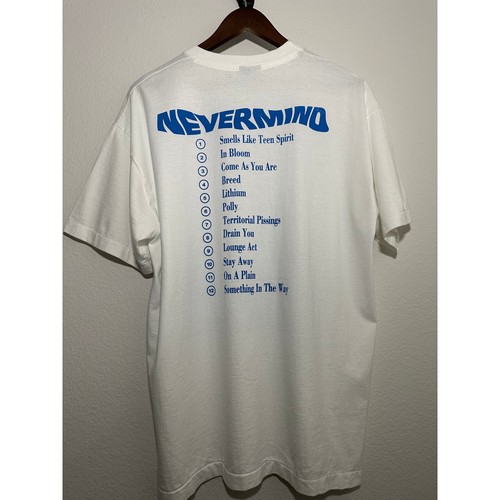 Nirvana Nevermind Vintage Reprint Single Stitch T-shirt Giant Tag, $59.99 - Photo 2