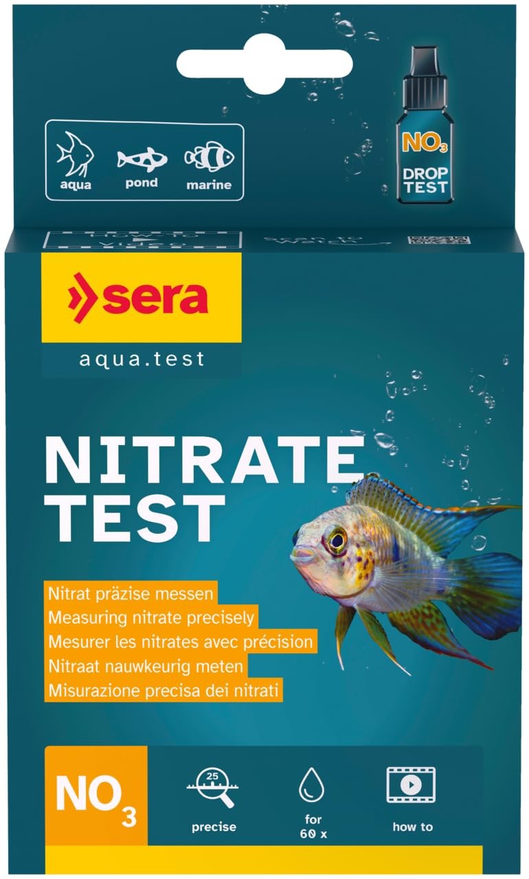 Test Nitrate 15ml pour Mesurer les Nitrates de l'Aquarium