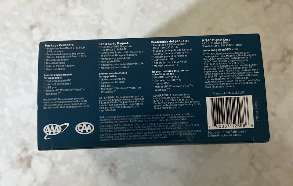 Magellan RoadMate 2136T-LM Automotive GPS Receiver NEW SEALED FAST SHIPPING READ - Image 2 of 4