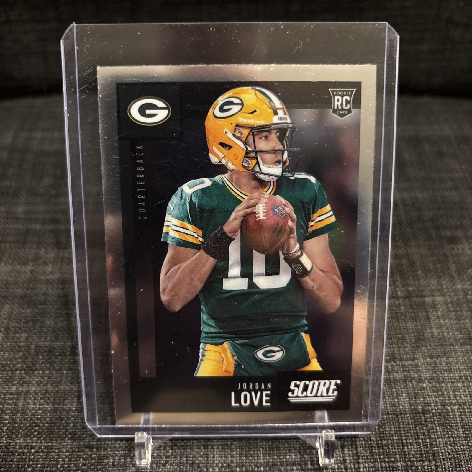 2020 Panini Chronicles - Score Rookies Silver Prizm #444 Jordan Love (RC)