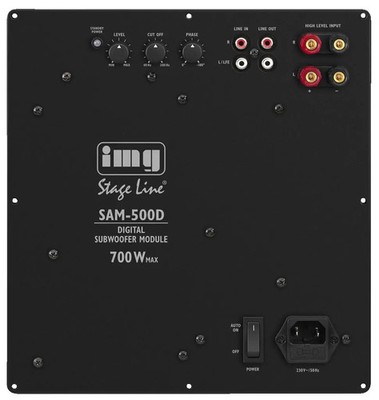 Monacor SAM-500 Digital Subwoofer-Modul (UVP: 349,-  )