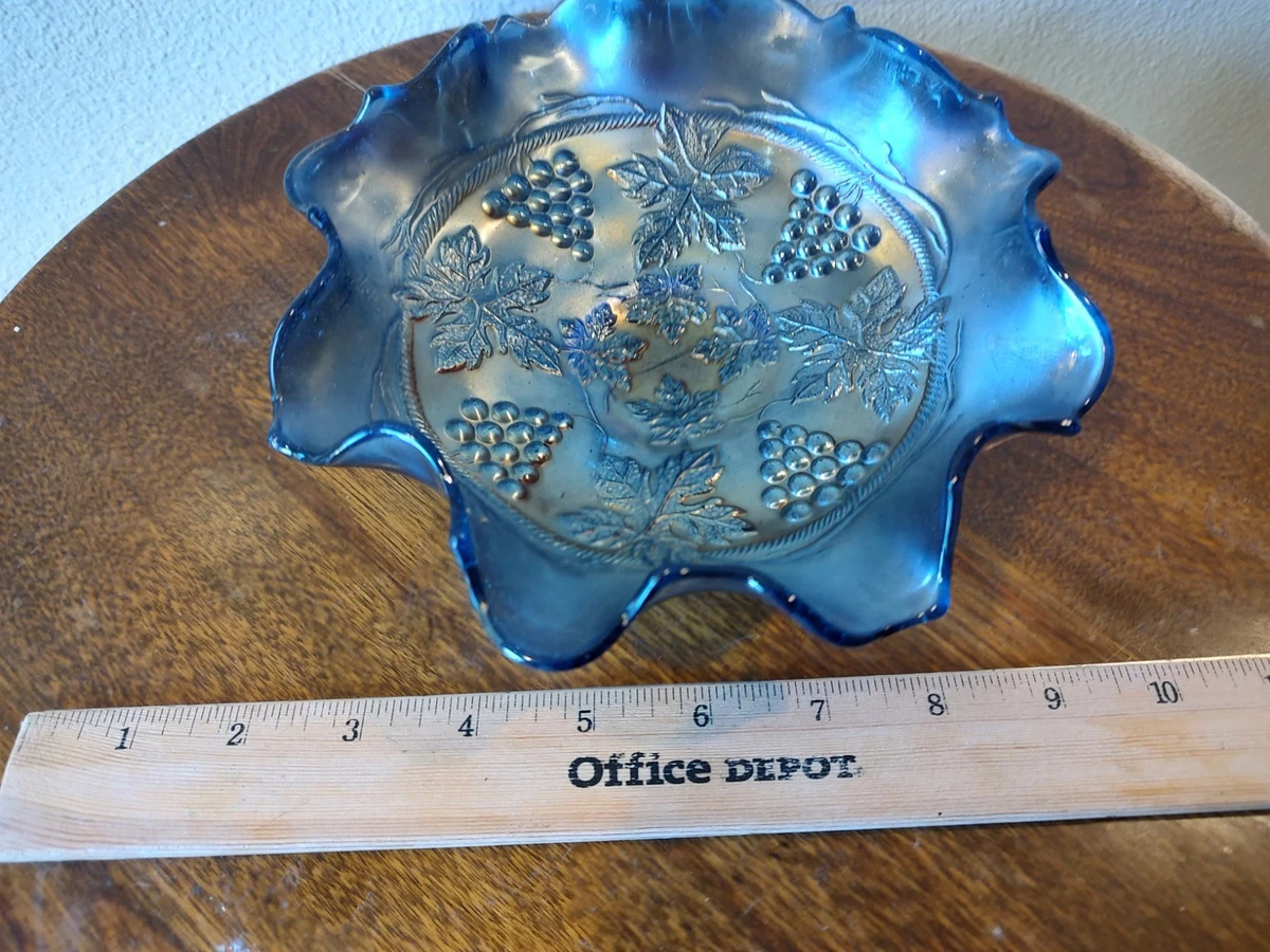 fenton blue carnival glass products for sale | eBay