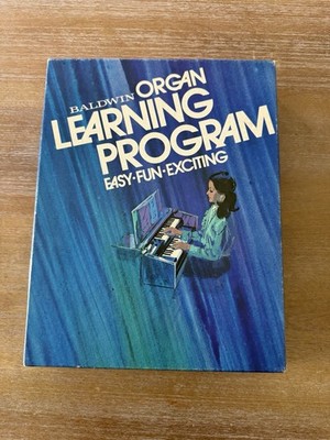 Vintage Baldwin Organ Learning Program 50 Music Lesson Books & Keyboard Guide