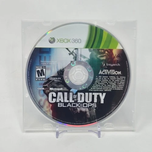 Call of Duty: Black Ops (Xbox 360) Disc TESTED