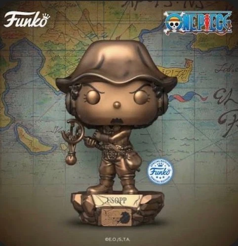 FUNKO POP! PLUS ONE PIECE #2016 USOPP BRONZE STATUE (SEALED)