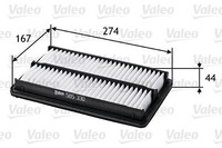 Valeo Luftfilter 585330 FüR Honda