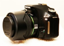 Pentax K100d ccd-sensor DSLR and 18-55mm lens S/C less than 6000