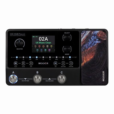 Mooer Ge150 Plus Li | Multi-Effects Pedal With Built-In Battery For Guitar Effe_
