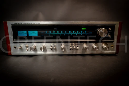 Pioneer SX-737 Vintage Stereo Receiver Smooth Controls Dial Cord Needs Repair