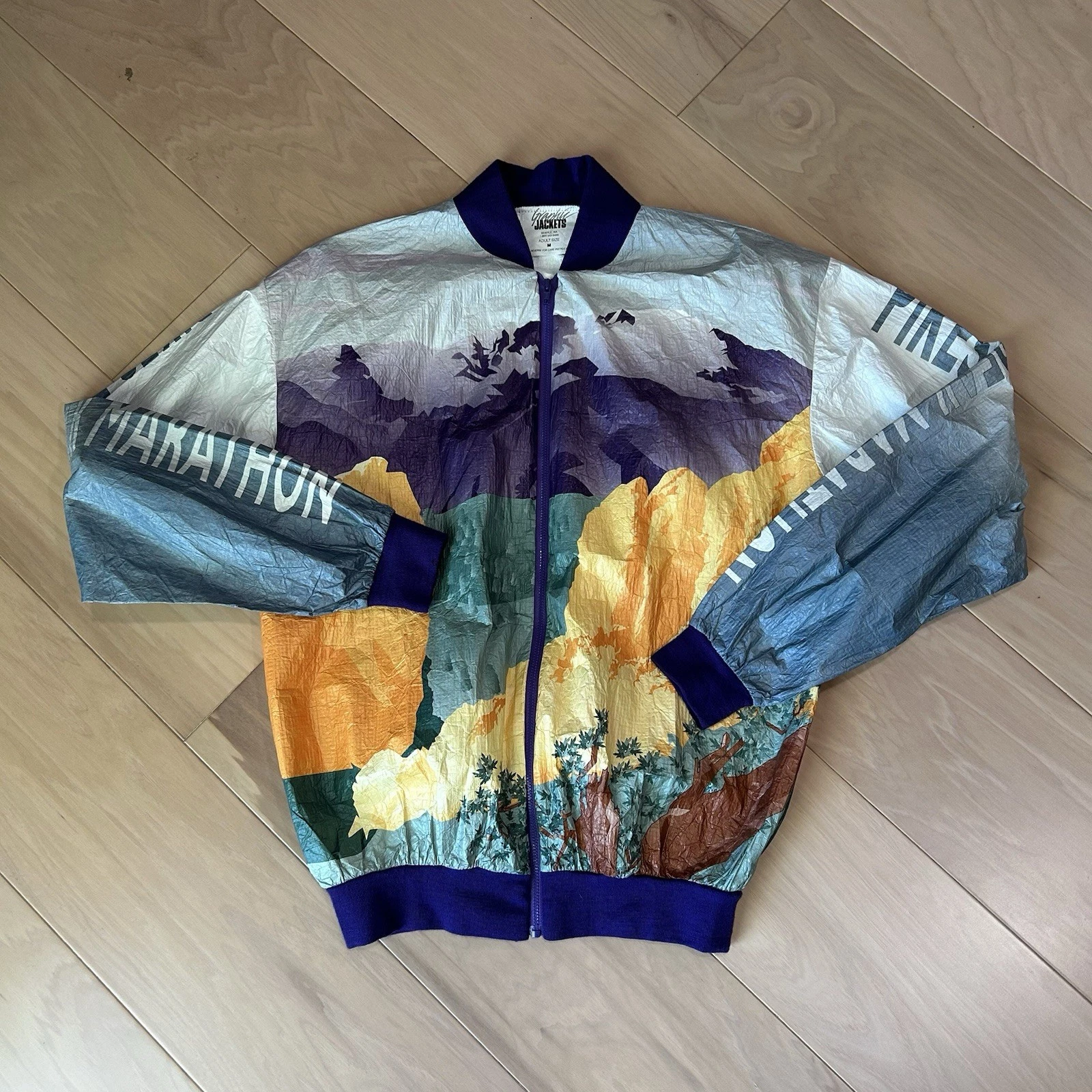 Vintage Pikes Peak Marathon Graphic Jacket Long Sleeve Size Medium
Opens in a new window or tab