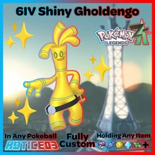 ✨ Shiny Gholdengo 6IV ✨ Mega Dimension Pokemon Legends ZA Ready 🚀 Fast 🚀