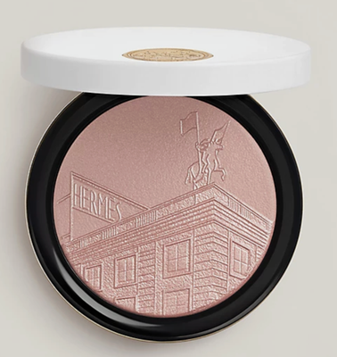 チーク HERMES POUDRE 24 FAUBOURG 02 OR ROSE 7g Hermes Poudre 24 Faubourg Face & Eyes Illuminating Powder 02 Or