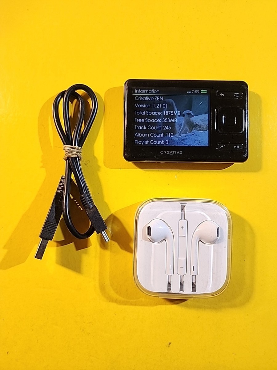 CREATIVE ZEN DIGITAL MEDIA PLAYER-DVP-FL0001 - 2gb Working | eBay